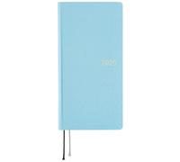 Hobonichi Techo Semaines 2025 MEGA [anglais/grande taille et mince/début janvier/planificateur] Couleurs : eau citronnée