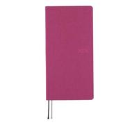 Hobonichi Techo Semaines 2026 - Couleurs : violet pivoine (anglais, grand et mince, début janvier)