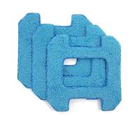 Hobot 268/288 Lot de 3 chiffons de nettoyage de rechange en microfibre pour nettoyage à sec Bleu
