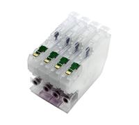 HOBXMFY Cartouche à Encre Rechargeable avec Puce Compatible avec LC401 LC401XL MFC-J1010DW MFC-J1012DW MFC-J1170DW Primantes Compatible avec l'Amérique du Nord(NorthAmerica-LC401XL)