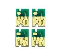 HOBXMFY Compatible with 4Color/Set SJIC22P Ink Cartridge Chip for ColorWorks C3500 TM-C3500 Label Printer Universal Fit Third Party Replacement