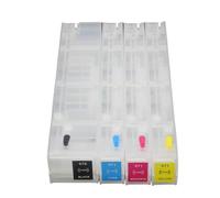 HOBXMFY Remplacement de Cartouche à Encre Rechargeable Vide Compatible avec 970 971 Chip Works avec OfficeJet Pro X451DN X451DW X551DW X476DN X476DW X576DW