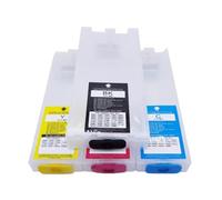 HOBXMFY Vide 600 ML et 320 ML T11a T11b Cartridge Refill Compatible avec Workforce Pro WF-C5390 WF-C5890 WF-C5810 WF-C5310 Printers Aucune Puce requise