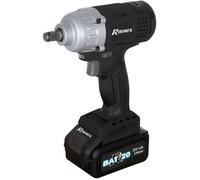 Ribimex Clé à choc R-BAT20 – Batterie 20 V 4 Ah, chargeur rapide