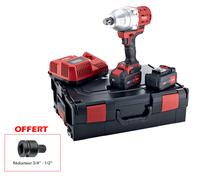 Flex-Tools Clé à choc sur batterie MACH MAK0942 3/4 18.0-EC/5.0 Set FLEX-920304