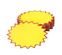 hocadon 120 Pièces Étiquette de Vente au Détail en Papier Étiquette de Prix Accrocheur Étoile Vente Prix Étiquette pour Faveurs Magasin Détail, 3,2 x 4,3 Pouces