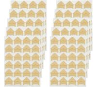 hocadon Coin Photo Autocollant Noir, 240 Pièces/10 Feuilles Autocollants Auto-Adhésifs pour Coins de Photos pour Album, Photo, Scrapbooking