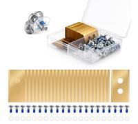 hocadon Lot de 45 Lames de Tondeuses Robots Lames de Rechange avec Vis | Compatibles avec TOUS Mammotion Série, Luba 2, Luba 3, Yuka, Luba Mini & Yuka Mini