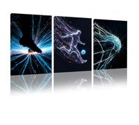 hocadon Peinture sur Toile 3 Image Set Toile Affiche 40x30 Deco Mural