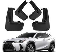 HOCAH 4 Pièces Bavettes Garde-Boue de Voiture pour Lexus UX UX200 UX250h Hybrid 2019-2023 2022,Car Avant Arrière Anti-éclaboussures Étanche Garde-Boue, Extérieur Accessoires