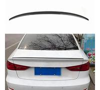 HOCAH Becquet de aileron de Toit de Coffre arrière de Voiture pour Audi A3 S3 8V Berline 2014 2015 2016 2017 2018 2019 2020, Accessoires extérieure d'aile arrière ABS,Glossy Black