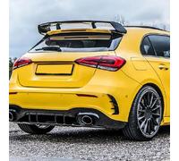 Becquet de Toit arrière de Voiture Noir Brillant pour Mercedes Benz Classe A W177 hayon A180 A200 A220 A260 A45 A35 AMG 2019-2023 Accessoires de décoration extérieure