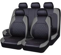 HOCAH Cuir Ensembles De Housses Siège Voiture pour Dodge RAM 1500, Confortables Imperméable Nonslip Respirant Protection Toutes Saisons,Grey
