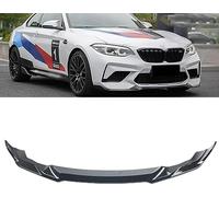 HOCAH Lèvre de Pare-Chocs de Spoiler Avant pour BMW 2er F87 M2 Style 2018-2020,Accessoires de Garniture extérieure du kit de Corps de Lame de séparateur inférieur