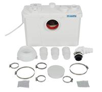 HOCANFLO 700W Pompes de Relevage Pompes à Eaux Usées Sanitaires avec Lames en Acier et Débit de Charbon Actif Jusqu'à 190L/min pour Lavabo