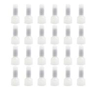 Hocansen Lot de 100 embouts avec capuchon à sertir pour fil fermé en nylon câblage sertissage bouchon connecteurs sertis avec embouts fermés (CE2)