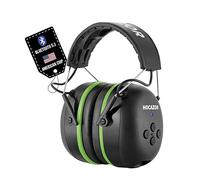 Hocazor HZ07 Casque de protection auditive Bluetooth 5.1 Batterie rechargeable intégrée 1500 mAh antibruit NRR 25 dB Vert