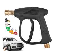 Hochdruckreiniger Kurz - Pistolet à Nez retroussé Compact et Robuste, système de couplage Rapide intégré, matériau de Coque extérieure et résistant aux Chocs | Kit de Pression fiable avec Une