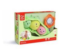 Hochet 3 petits pois - Jouet sensoriel Rouge G