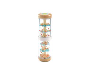 Hochet +3m babyraini baby blanc djeco