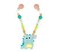 Hochet À Chaîne Pour Poussette De Bébé, Attache-Sucette, Perles Au Crochet, Soins Infirmiers, Dentition, Jouets À Mâcher, Cadeau De Douche