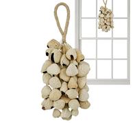 Hochet à graines naturel pour soulager le stress - Hochet de méditation pour yoga, méditation | Pour chambre à coucher, salon, studio, porche, jardin, extérieur, adultes, femmes, hommes (hochet en