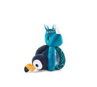 Marius le rhinoceros hochet a poignees Multicolore G