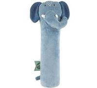 Hochet allongé - Mrs. Elephant Bleu