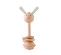 Hochet Animal En Bois Pour,Jouets Tewindsor Pour Bébé De 0 À 12 Mois,Accessoire De Dessin,Outils De Soins Pour Bébé,Roman - Type Bunny #B