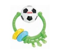 Hochet anneau bebe football - facile a saisir, développe les sens - set jouet eveil bebe + carte tigre
