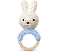 Hochet anneau de dentition Miffy bleu pastel