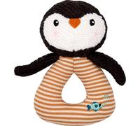 Hochet anneau pingouin little wonder multicolore TU