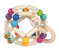 Hochet balle flexible van arc-en-ciel beige TU