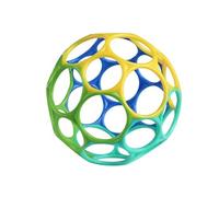 Hochet balle souple - Bleu/Vert