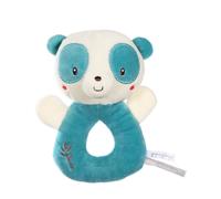 Hochet bamboo - panda - 14 cm s/carte blanc TU