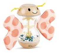 HAPE Bâton de pluie papillon Robert – Jouet sensoriel Rose 106x65x111cm Bébé