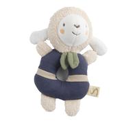 Hochet Bébé En Coton Bio Bleu