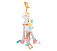 Hochet Bébé | Mignon Jouet d'Éveil Crépitant et Grinçant - Activité de Voyage avec Carillons à Vent, Peluche Sensorielle Créative avec Hochet Crissant Multisensoriel et Textures pour Filles et Garçons