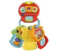 Hochet bebe musical et lumineux 3 cles textures et activites - 3 chansons 15 melodies - eveil 3-36 mois - jouet premier age