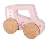 Hochet bois Petites voitures Rose 1 an Small foot by Legler®