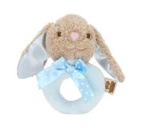 Hochet classique en forme d'anneau d'Eeyore - Hochet en peluche, hochet en peluche de lapin | Jouet en peluche en forme d'animal en peluche, portabilité légère et adorable du jouet en peluche