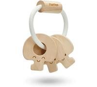 Hochet clés naturel