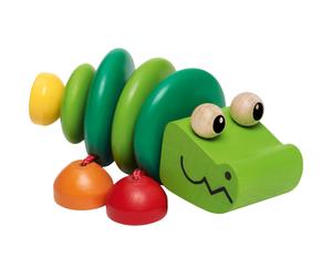 Hochet Croco Vert TU