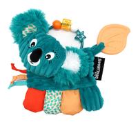 Déglingos Hochet d'activités Berlingos le Koala Jouet d'éveil avec anneau de dentition Bleu 17 cm