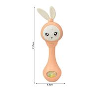 Hochet De Dentition Musical Pour Bébé De 0 À 12 Mois,Jouet Sucette Mobile À Placer Dans Le Lit Bébé Ou La Poussette. Favorise L'éveil Du,Calme Les Pleurs - Type Orange