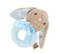 Hochet De Lapin En Peluche, Hochet De Lapin Doux - Hochet En Anneau De Lapin Doux, Jouet Sensoriel, Adorable Jouet En Peluche Léger Fait À La Main Pour Bébés, Garçons Et Filles, Voyage