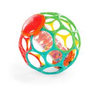 BRIGHT STARTS OBALL -Hochet pour bébé - Rollin' Rainstick - Perles multicolores - Baton de pluie - 3M+