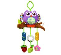 Hochet Doux Pour Bébé, Jouet De Poussette, Berceau, Clochette Suspendue, Marionnette, Carillon À Vent, Hibou Violet, Jouets Éducatifs Pour Bébés, Mobiles
