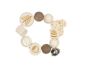 Hochet Élastique Écureuil Beige TU