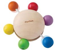 Hochet en bois à perles